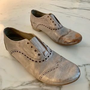 Marsell women silver slip on Shoe size 6